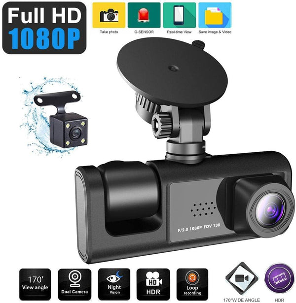 Bilkamera med bakre kamera